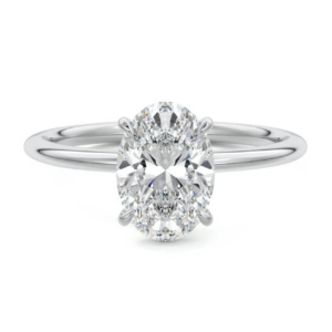 OVAL SOLITAIRE RING