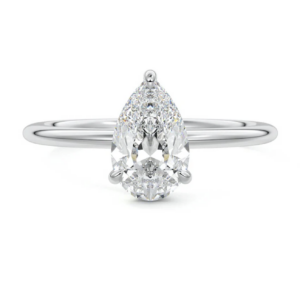 PEAR SHAPED RING